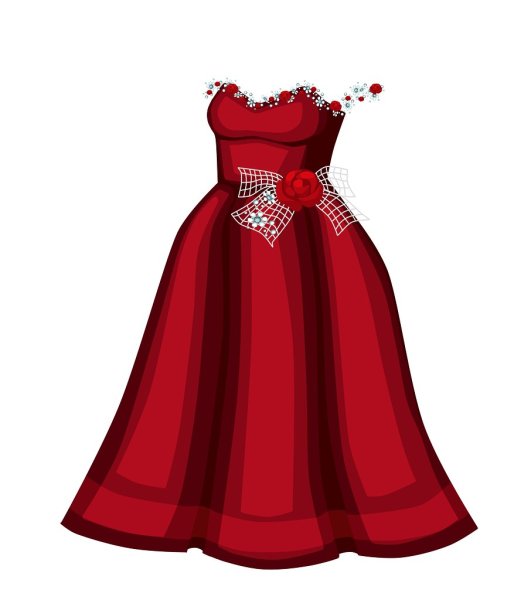 Платье мультяшное