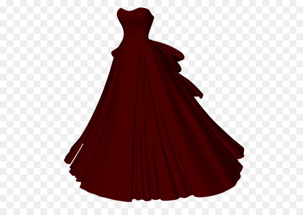 Пышное платье для фотошопа