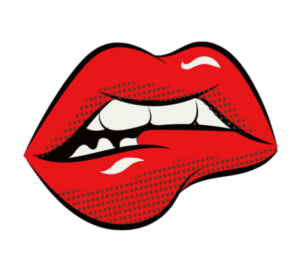 Значок "губы"