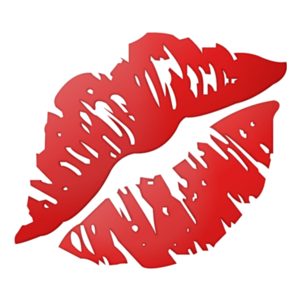 Смайл губы поцелуй