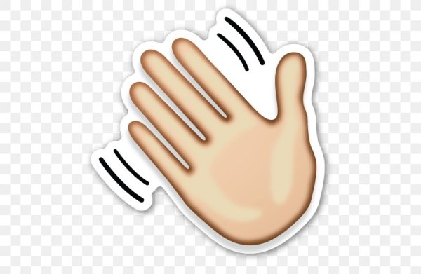 Эмодзи привет