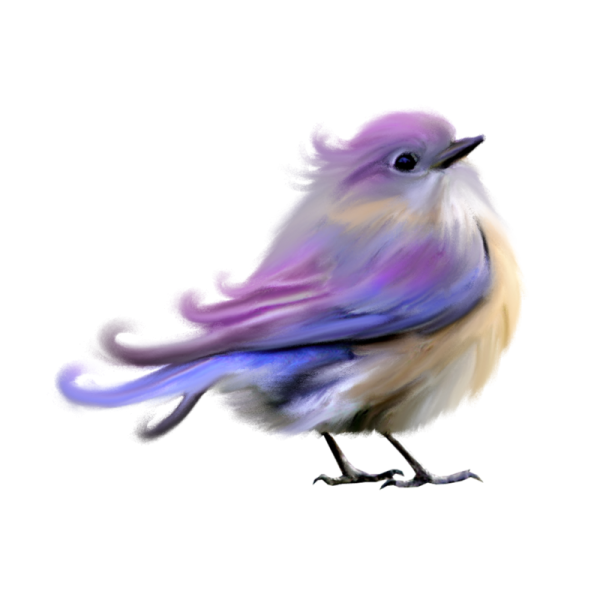 Птичка без фона