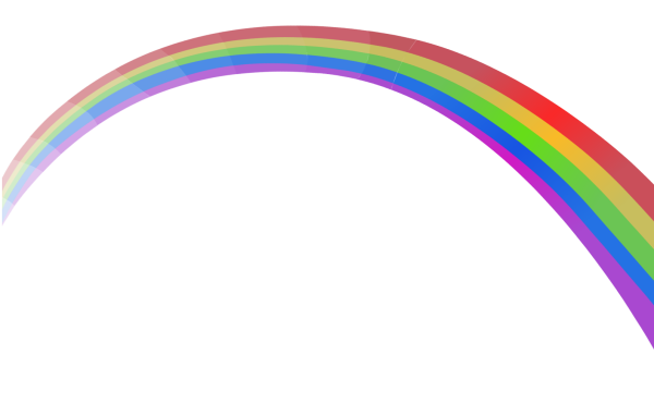 Наклейки Радуга