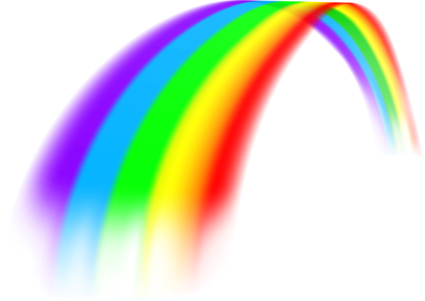 Радуга без фона