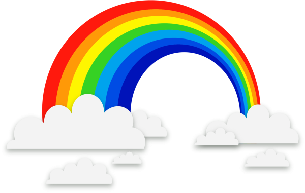 Радуга для фотошопа