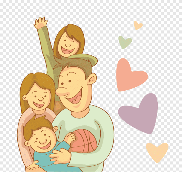 Родители с детьми мульт