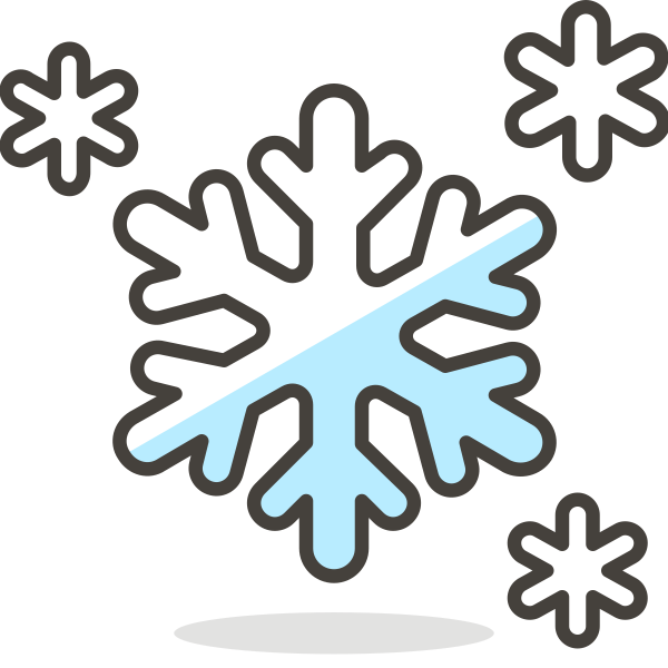 Стикер Снежинка