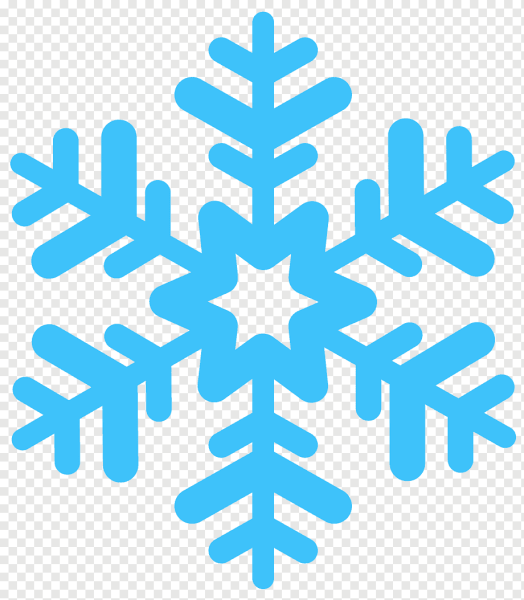 Снежинки на прозрачном фоне