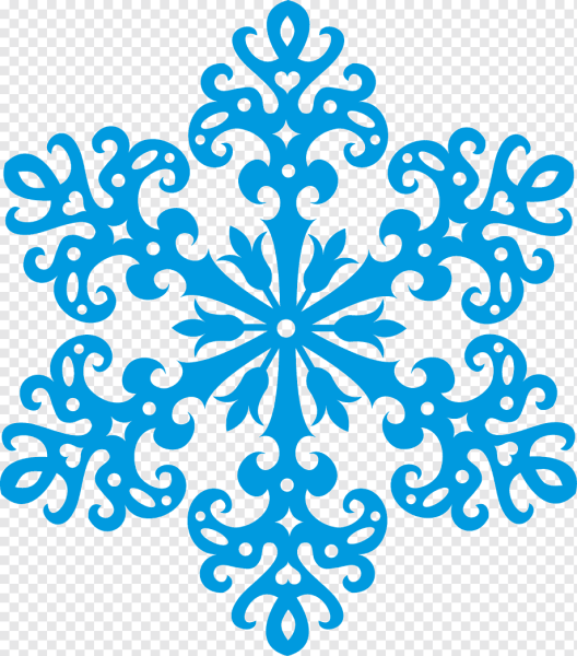 Снежинки на белом фоне