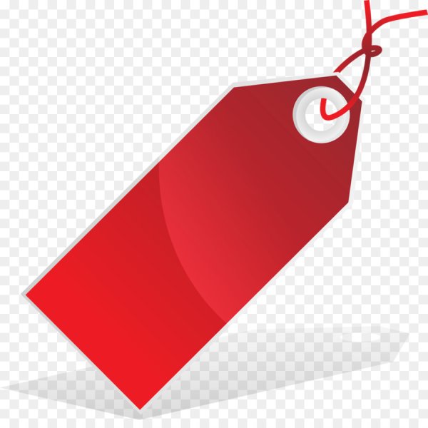 Бирка красная