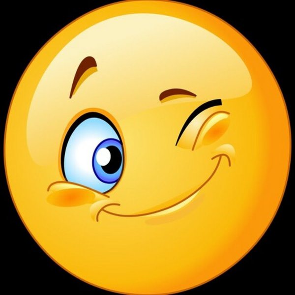 Подмигивающий смайлик