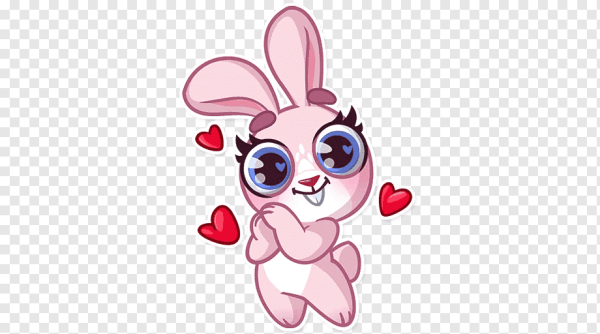 Стикеры Зайка