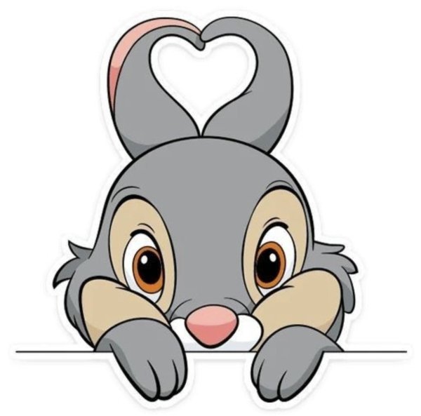 Стикеры Зайка