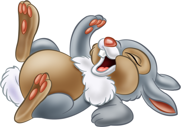 Зайчик мультяшный