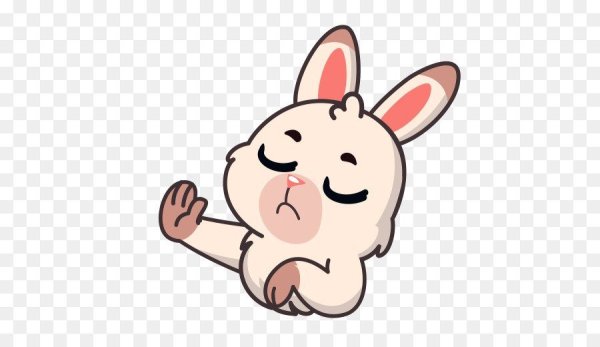 Стикеры ВК кролик