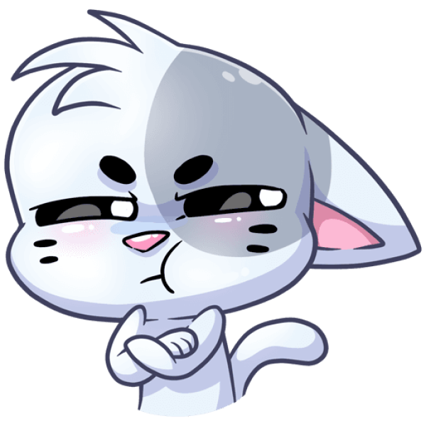 Кот бисквит Стикеры