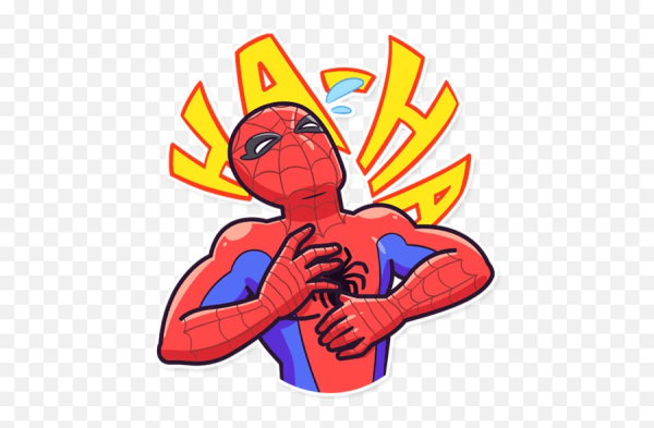 Стикеры человек паук ВК