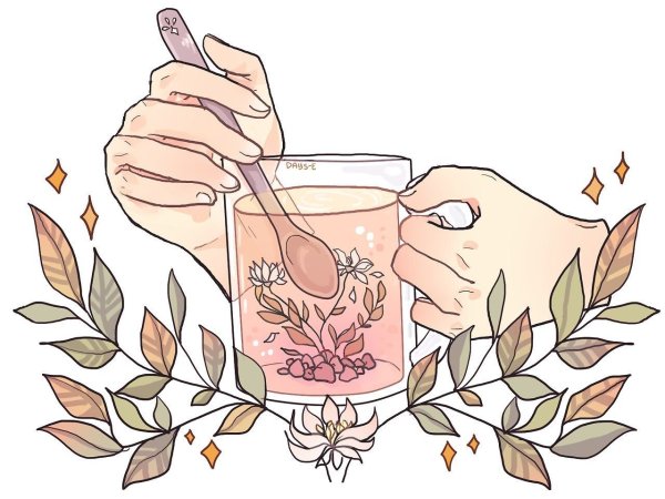 Фитотерапия рисунок