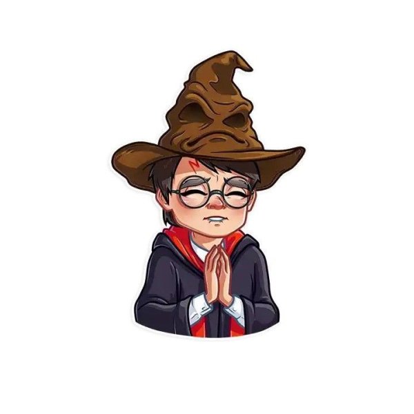 Стикер Telegram «Harry Potter»