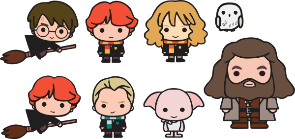 Гарри Поттер персонажи вектор