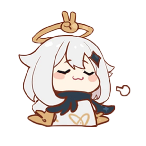 Стикеры Геншин Импакт официальные