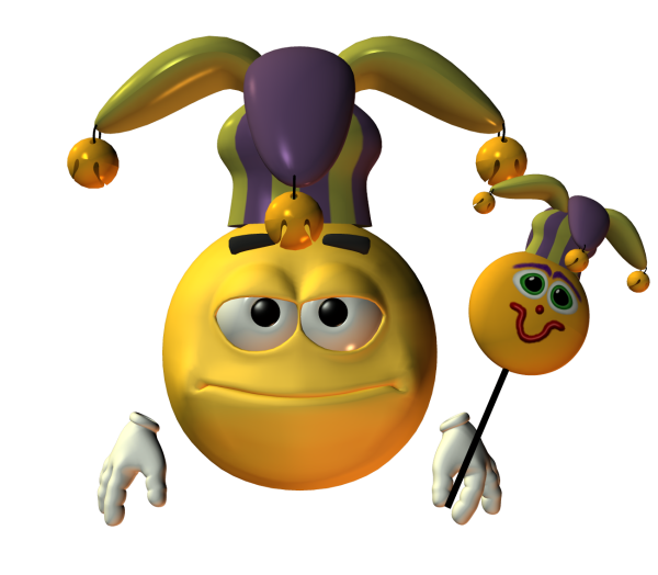 Смайлик идиот