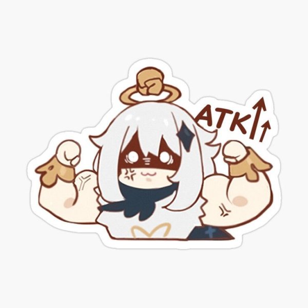 Тигнара Чиби Стикеры Паймон