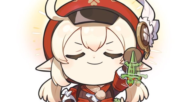 Genshin Impact Чиби наклейки