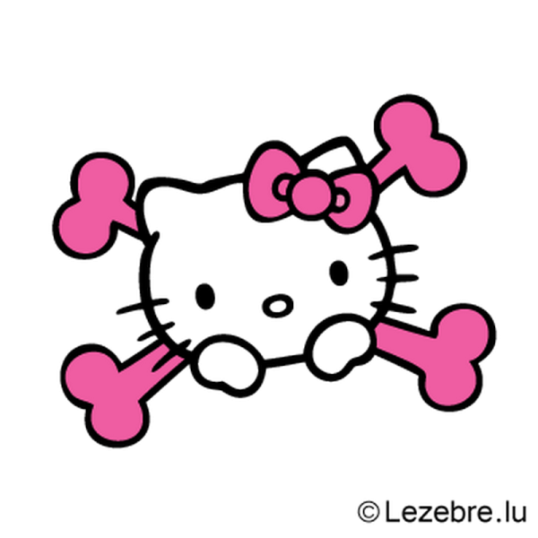 Хелло Китти на прозрачном фоне для фотошопа