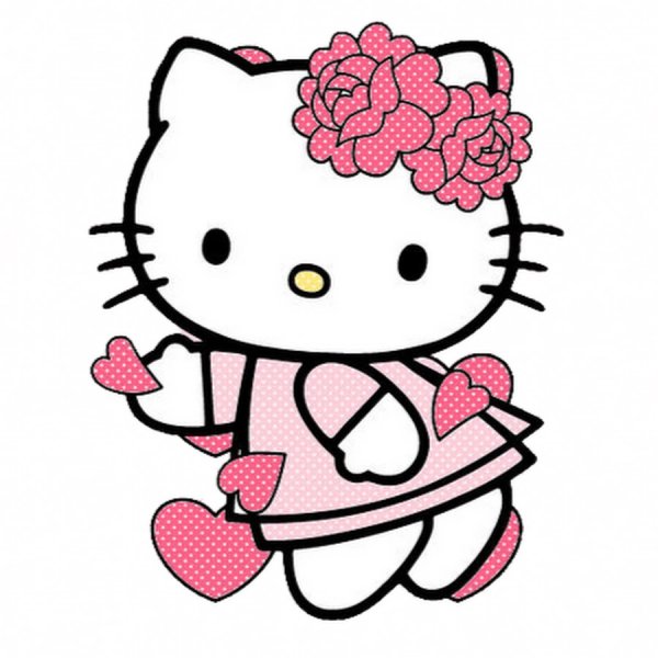 Хеллоу Китти в цвете