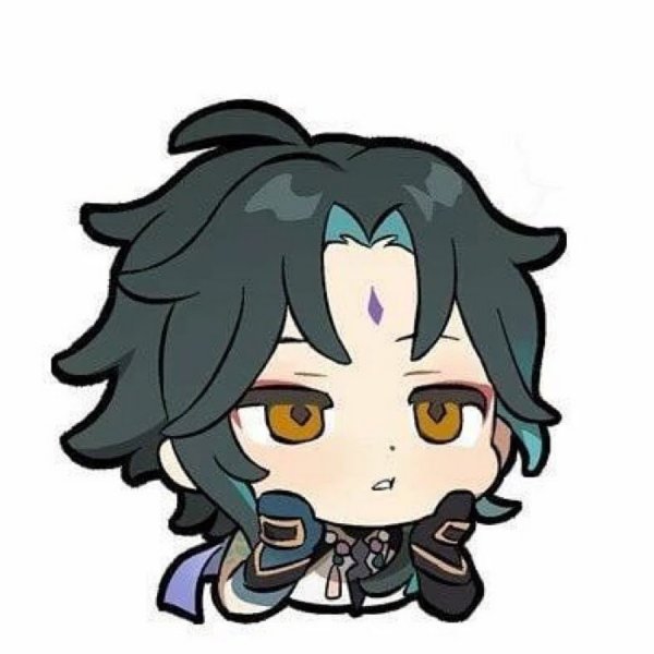 Сяо Геншин Импакт арт Чиби