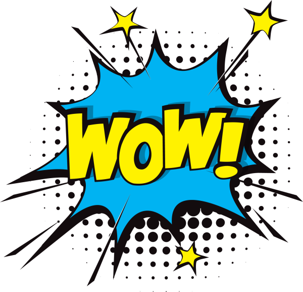 Надписи в стиле комиксов