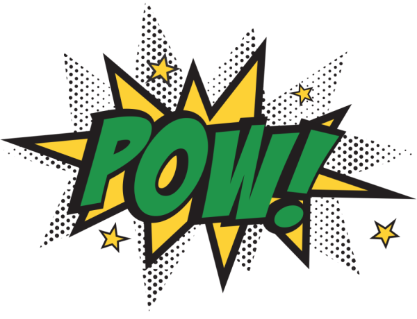 Поп арт надписи