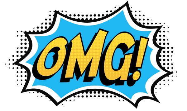Стикер омг