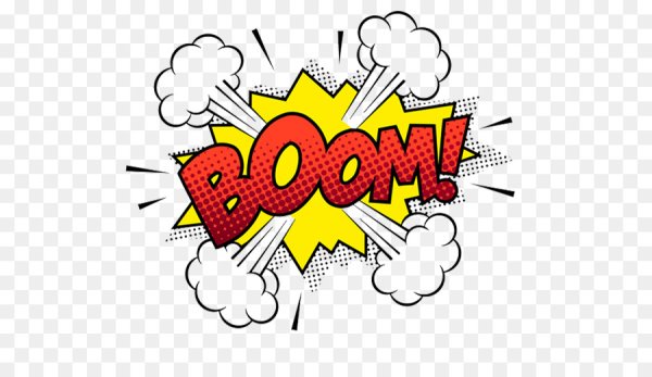 Надписи в стиле комиксов