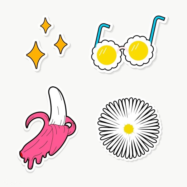 Стикеры для фотошопа без фона детские