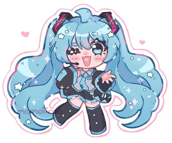 Hatsune Miku Стикеры