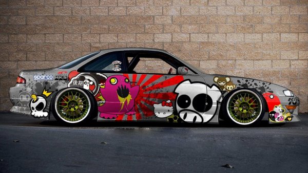 Nissan Silvia стикербомб