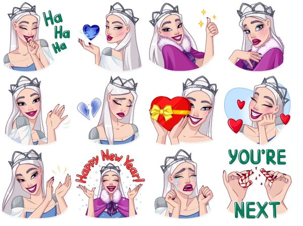 Крутые Стикеры для телегмара