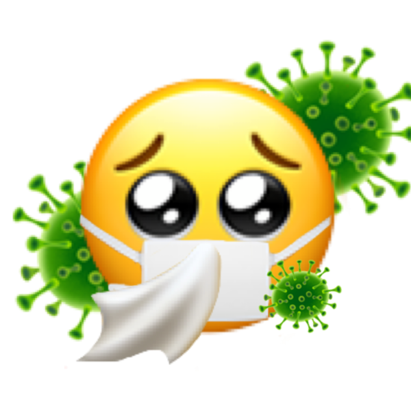 Смайлик болеет