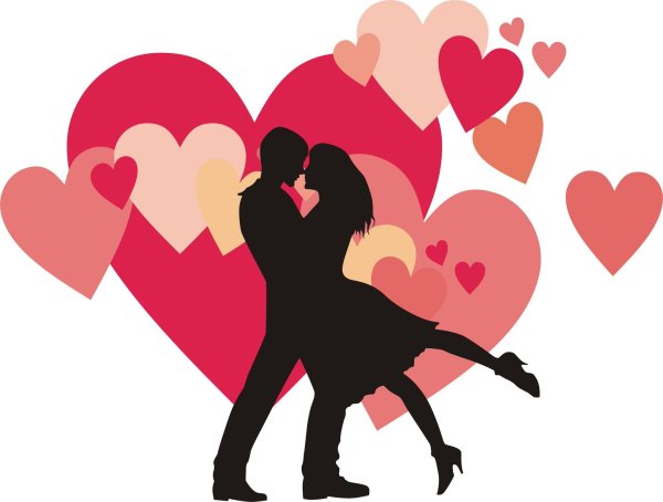 Сердечки для влюбленных