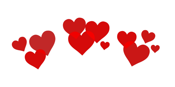 Стикеры сердечки для фотошопа