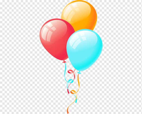 Шарики на прозрачном фоне