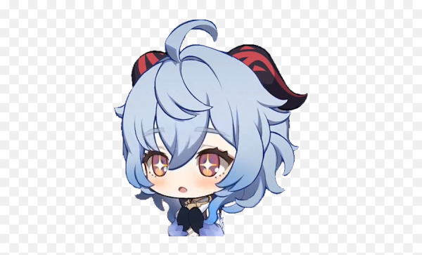 Чиби альбедо Геншин Импакт