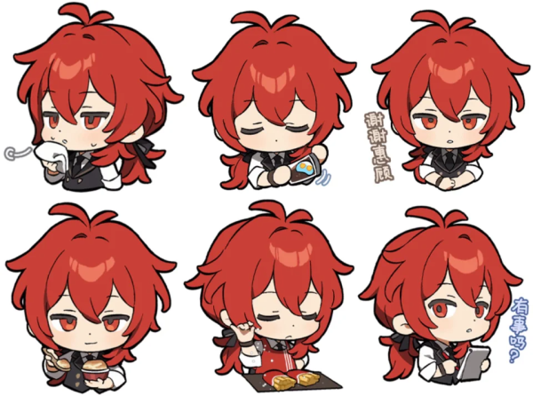 Коллаб Геншин и КФС