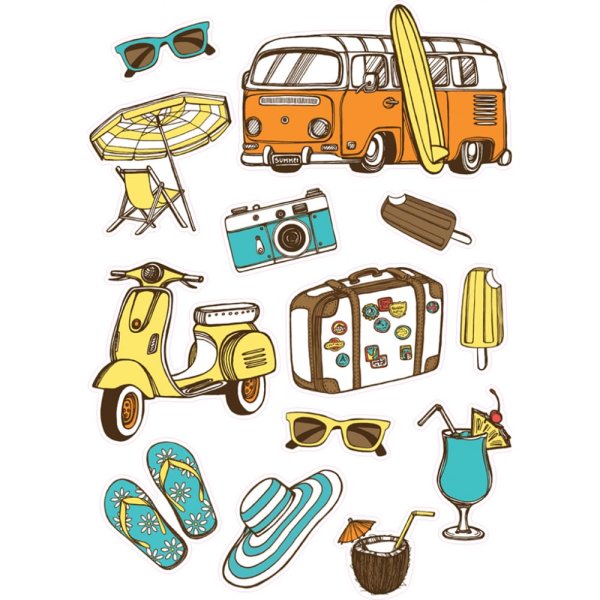 Стикер "путешествие"