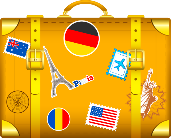 Путешествие на прозрачном фоне