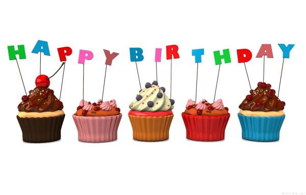 Маффин на день рождения