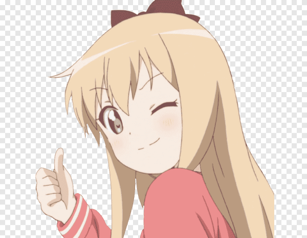 Аниме подмигивает