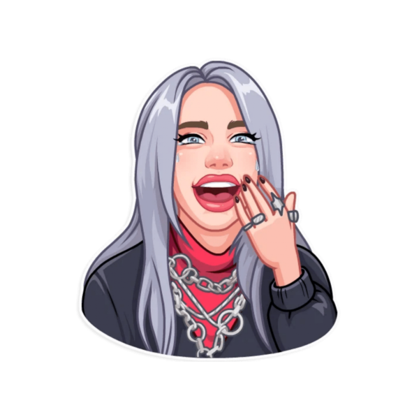 Наклейки Billie Eilish
